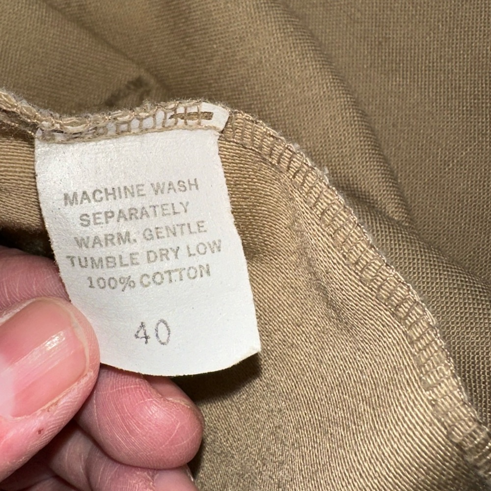 Liberty • Vintage Bomber Jacket • Khaki Size 40 - Picture 6 of 8